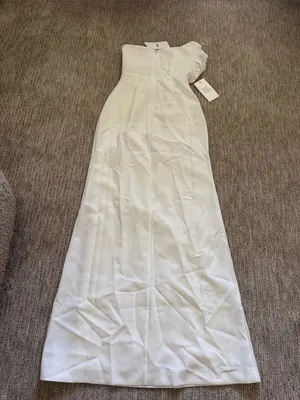 BOA Strapless Ruched Bust Dress thumbnail 5