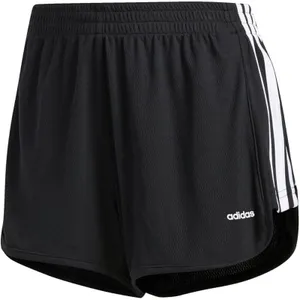 Adidas Women Size Small Shorts Training Athletic 3-Striped Black Workout Running thumbnail 3