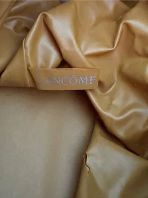 Lancôme Cognac Tan Large Vegan Leather Oversized Tote Shoulder Bag thumbnail 7