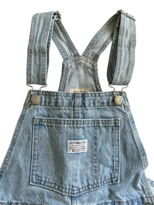 Levi’s Premium VINTAGE OVERALLS Size XS Retro 90s baggy workwear Utility Granola thumbnail 7