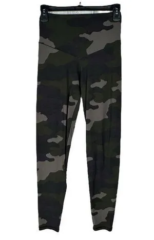 Offline by Aerie Medium 7/8 Leggings Real Me Hi-Rise Stretch Soft Green Camo thumbnail 1
