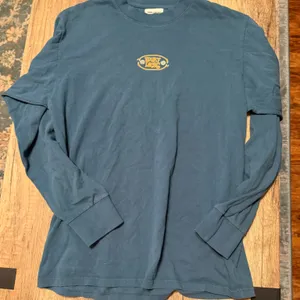 Surf Locos Long Sleeve Graphic Tee Size Medium Blue thumbnail 1
