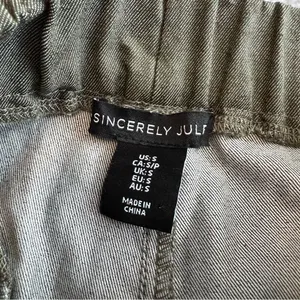 ✨ Sincerely Jules Women’s Green Cargo‎ Pants Small thumbnail 6