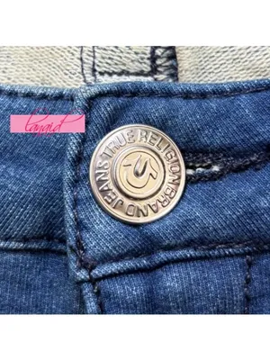 True Religion OOAK SAMPLE Lizzy Woven Knit Stretchy Cropped Crop Sweatpants Slim Jeggings thumbnail 8