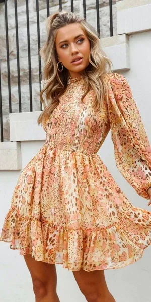 Leopard Print Dress thumbnail 2