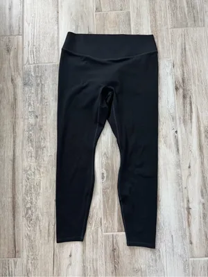 Fabletics The No-Seam Pureluxe TLC Leggings 7/8 In Black Size Large thumbnail 6