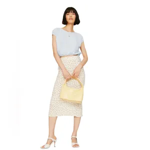 Sky Blue Women's Crop Top thumbnail 3