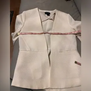 Club Monaco white wool women’s blazer size 2 thumbnail 7