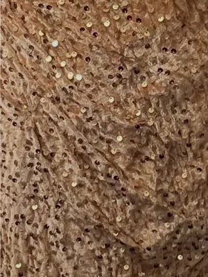 #15-14 Gold Velvet Bustier sequins embroidered appliqué long dress-Small/Size 4 thumbnail 8