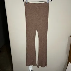 Alix NYX Delaney Revolve Ribbed High‎ Rise Pull On Flare Pants thumbnail 2