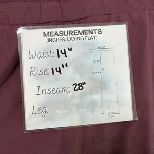Gymshark Women's burgundy Jogger Mesh Panels Size‎ large thumbnail 7