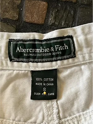 Vintage Y2K Abercrombie & Fitch old money low rise cotton shorts size small 🤍 thumbnail 8