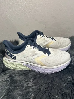 Hoka One One Arahi 5 Running Shoes White Sneaker Size 9.5B thumbnail 10