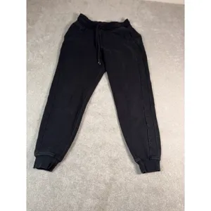 Lululemon Scuba High-Rise Jogger *Fleece 28" Black 6 Spell Out Logo thumbnail 3