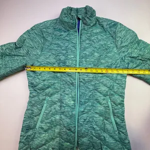 Tek Gear Women's Warm Tek Quilted Puffer Jacket Aqua Green Space Dye thumbnail 11