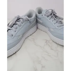 Reebok Club C‎ Double Light Blue Leather Platform Sneakers Womens 10 thumbnail 5
