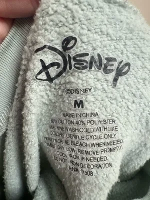 Disney Bambi Forest Friends Sweatshirt Medium Sage Green Cozy Cottagecore thumbnail 5