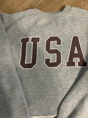 John Galt USA Sweatshirt Cropped Crewneck thumbnail 4