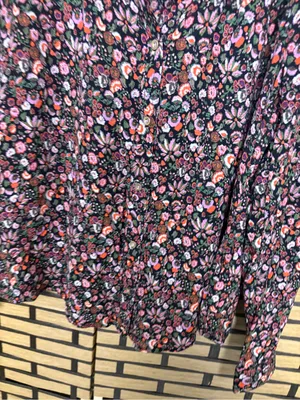 Maeve black floral top size medium thumbnail 4