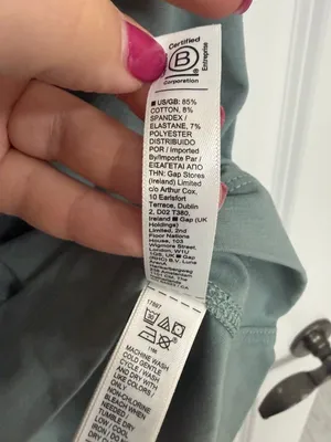 Athleta Breezy Scoop V-Neck Tee Willow Green Women’s XS thumbnail 6