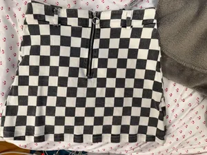 Topshop Checker skirt thumbnail 1