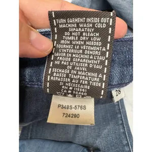 7 For All Mankind Dojo Cropped Flare Jeans Retro Y2K Boho Medium Wash Denim 28 thumbnail 5