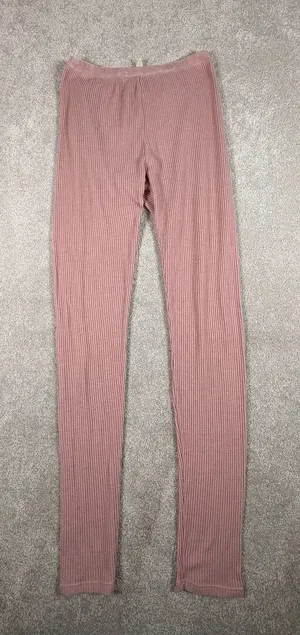 free people intimately small‎ mauve ribbed lounge pants thumbnail 1