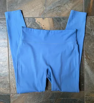 Fabletics Motion365 High Waisted Leggings Periwinkle Blue Women's Size Large L thumbnail 1