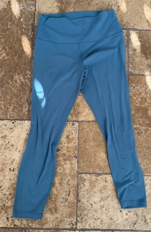 Blue lululemon leggings thumbnail 1