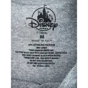 Disney Parks “Celebrate Mickey” Grey Short Sleeve T-Shirt Medium women’s #763 thumbnail 3