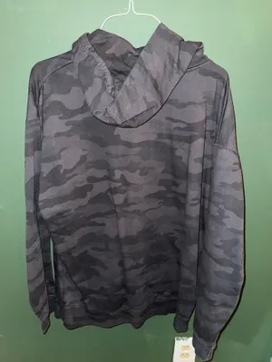 Grey Camo sweatshirt Gray Size 2X thumbnail 2