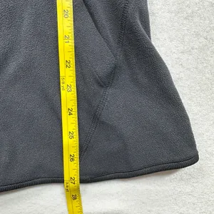 Columbia Fleece Zip Up Hoodie Womens Small Black Full Zip Jacket thumbnail 7