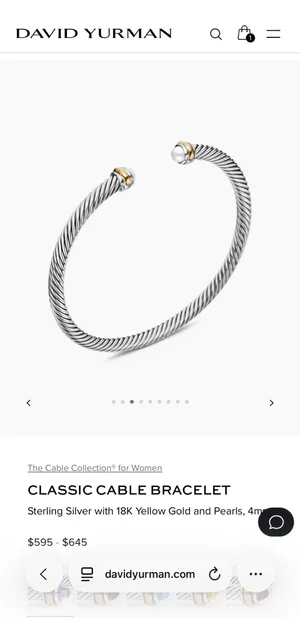 David Yurman Bracelet thumbnail 6