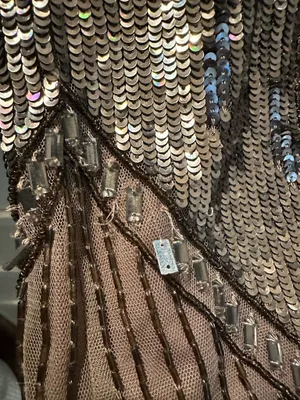 Aidan Mattox beaded cocktail dress thumbnail 8