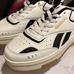 Reebok Club C Double Geo Platform Sneakers White Black Gum thumbnail 12