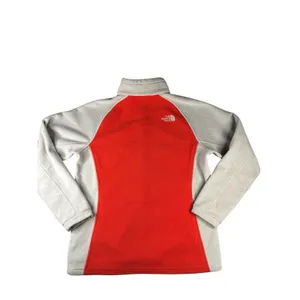The North Face Khumbu Full Zip Jacket Red‎ Gray Women’s Large Outdoor Hiking thumbnail 5