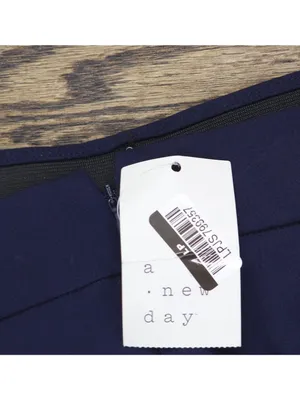 A New Day Womens High-Rise Skinny Ankle Pull-on Pants 93011555 Navy Blue 12 thumbnail 5
