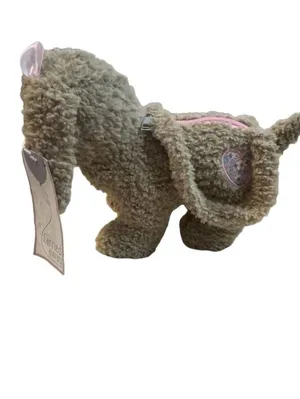 Carried Away by Stepping Stones Puppy Dog Animal Toy with Pink Bows Style Purse thumbnail 2