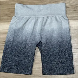 Running Girl Grey Ombre Athletic Shorts Women’s Small thumbnail 3