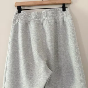 YPB Sweatpants Abercrombie & Fitch neoKNIT High Rise Medium Grey Active Baggy thumbnail 5