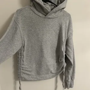 Aerie Women's‎ Hoodie Sweatshirt Draw String Scrunched Side Gray Size XS thumbnail 3