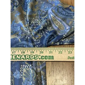 Collection ETC Womens House‎ Dress Paisley Long Sleeve Medium Polyester 1/2 Zip thumbnail 6