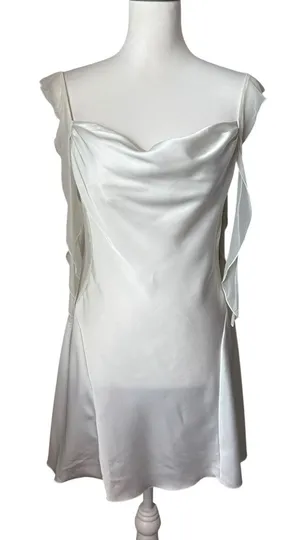 White Fairy Mini Slip Dress thumbnail 1