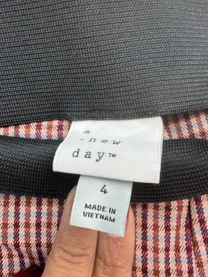 A New Day NWT Skinny Ankle Plaid Pants thumbnail 6