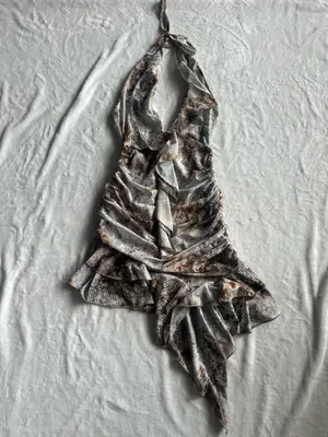 Outcast Clothing Annika Mini Dress Kalahari thumbnail 4