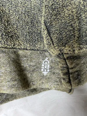 Free people Movement Washed Olive Green Crew Pullover thumbnail 3