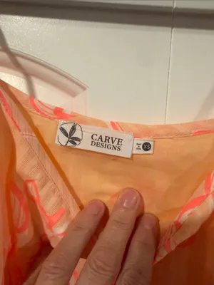 Carve Designs JACEY TEXTURED DRESS Peach Tiered Spaghetti-Strap XS NWT thumbnail 6