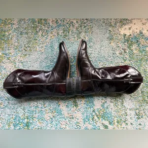 Vintage Laredo dark brown mid western cowboy boots, size 6.5 thumbnail 7