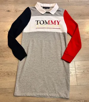 Tommy Hilfiger Colorblock Sweatshirt Polo‎ Dress XSmall XS Long Sleeve thumbnail 1