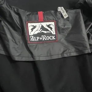 Alp-n-Rock Quilted Puffer Knit Jacket Light Pink Black Zip Up Women’s M thumbnail 7